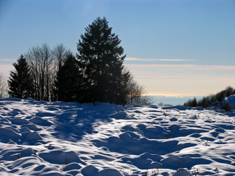 Piancavallo - incendio nel mare